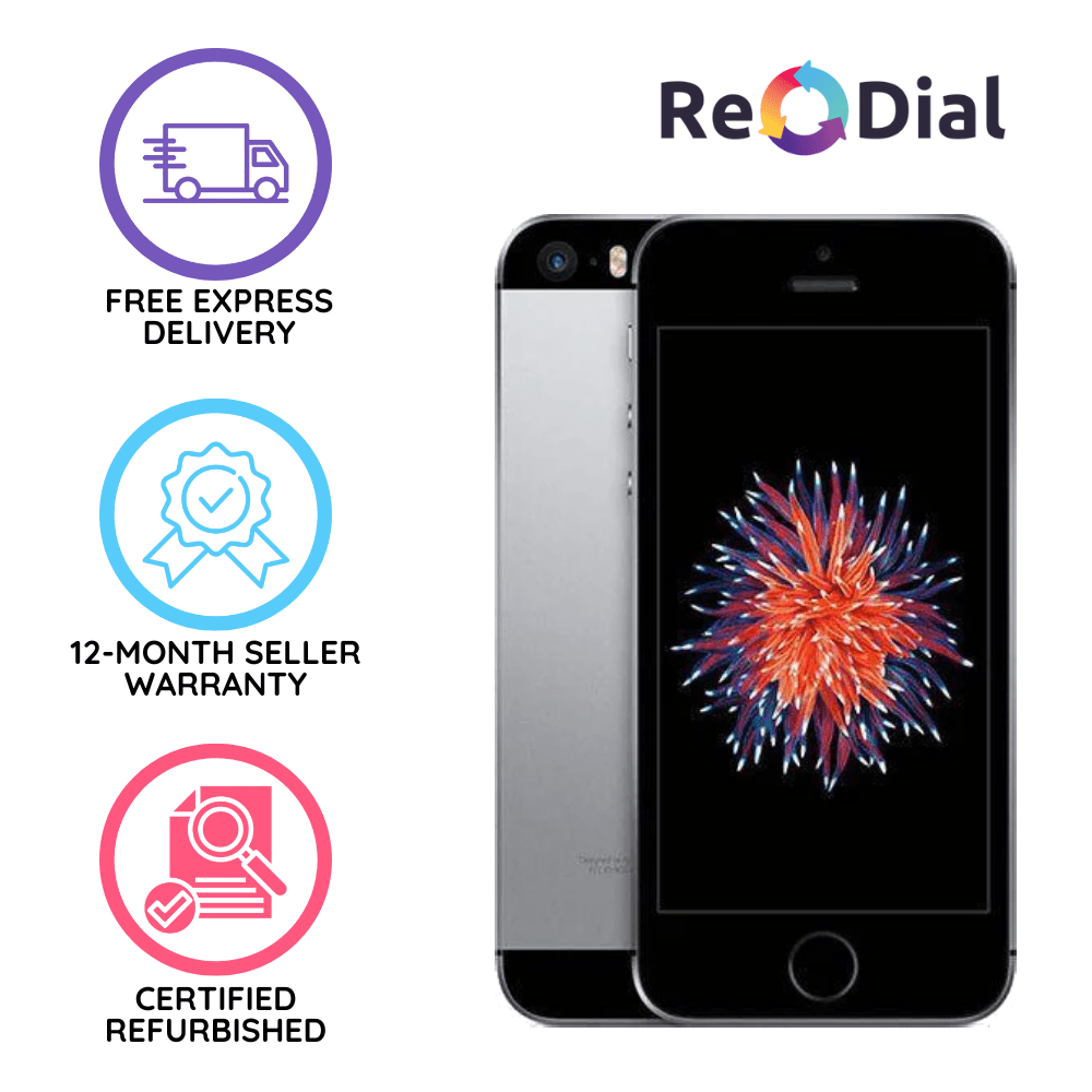 Refurbished Apple iPhone SE - Very Good Condition - ReDial Refurbished Apple iPhone SE - Very Good Condition - ReDial